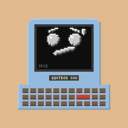 Blue PRTSCN computer with a gray face